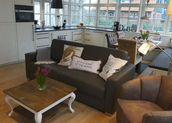 Duenenhuuske Inselstill Mit Sauna Auf By Interhome * Spiekeroog